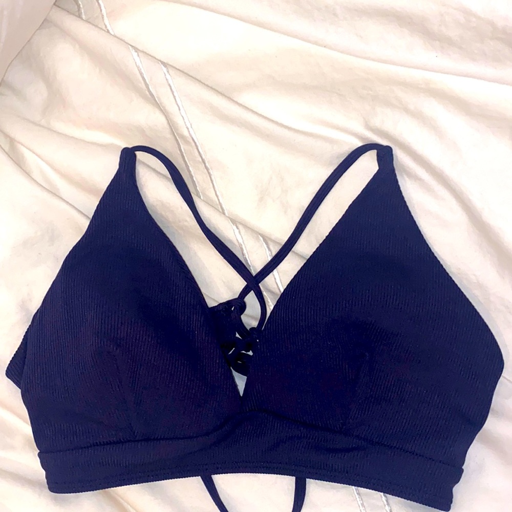 Cute navy bikini tops